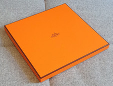 Authentic empty Hermes box - 24cm x 24cm x 2.5cm