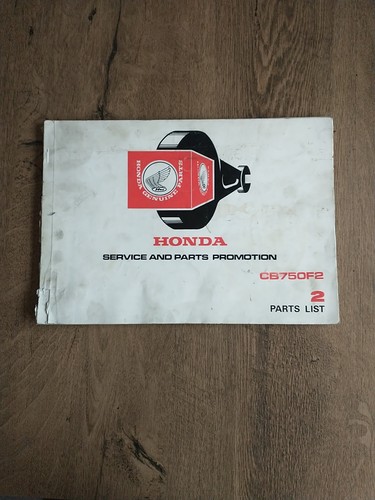 Genuine honda cb750f2 service - honda,