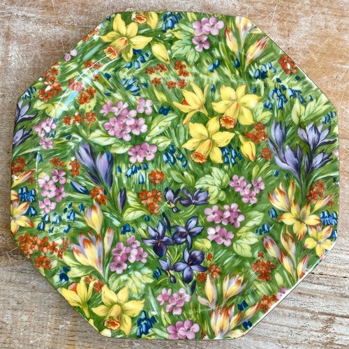 Vintage mayflower floral - vintage,