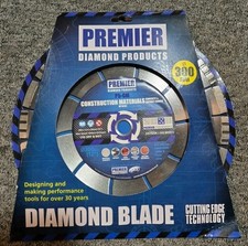 Premier DP16161 P5-CM 300 x 20mm Multi-Construction Diamond Blade - unused