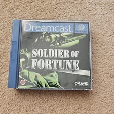 dreamcast game soldier of fortune with booklet