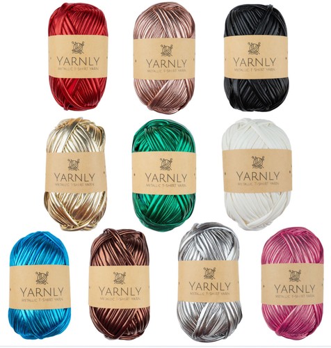 Yarnly metallic shirt yarn - metallic, t