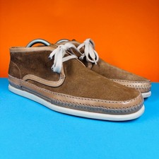 Bertie Claw Chukka Boots - UK8 - Brown Suede - Good Condition