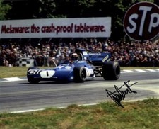Jackie Stewart Signed F1