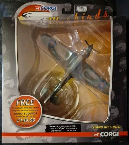 Corgi warbirds series hawker - corgi,