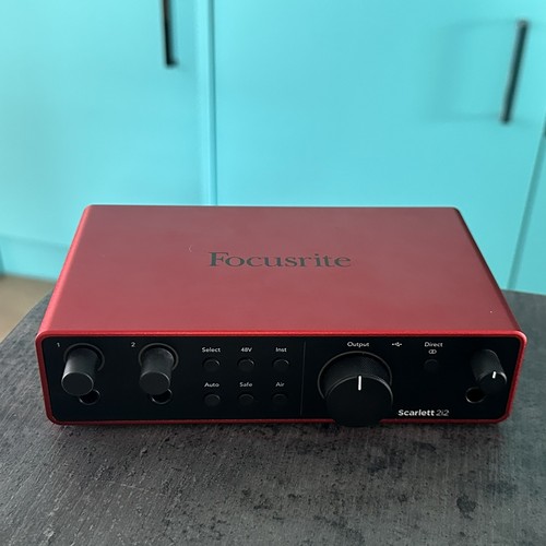 Focusrite scarlett 2i2 4th - focusrite,