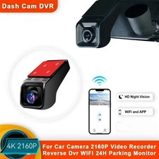4K Hidden WiFi Dash Cam 2160P