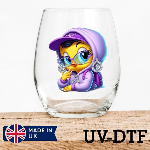 Tweety bird 8pcs dtf - bird, uv