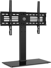 Tabletop TV Stand for 40" to 75" Screens Adjustable TV Pedestal Stand