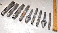 Vintage leather wad punches - vintage,