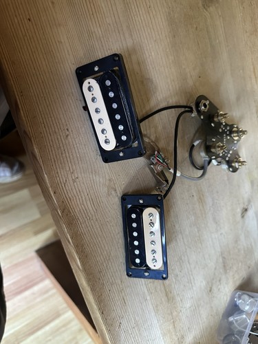 Gibson zebra humbuckers - zebra, 61t