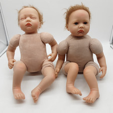 2x  Realborn Baby Doll Kit 19" Newborn Already Made
