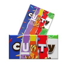 2 C*nty Funny  Chocolate Bar