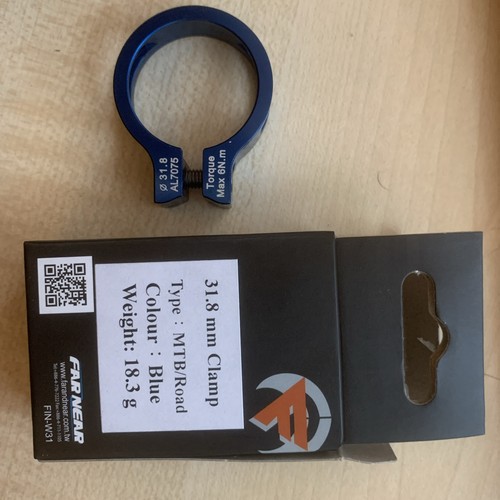 Lightweight seatclamp blue - lightweight,