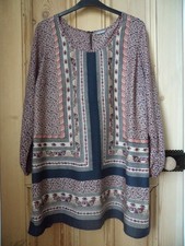 M&S Woman Tunic Smock Top Size
