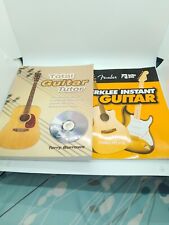 FENDER BERKLEE INSTANT GUITAR & TOTAL GUITAR TUTOR BEGINNERS TUITION BOOKS
