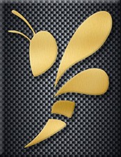 Vespa Emblem Cascade Sticker