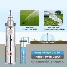 24V Solar DC Water Pump Deep