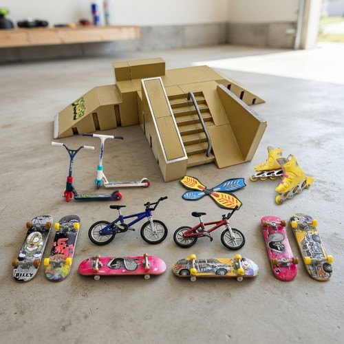 Versatile fingerboard ramp - ramp, set