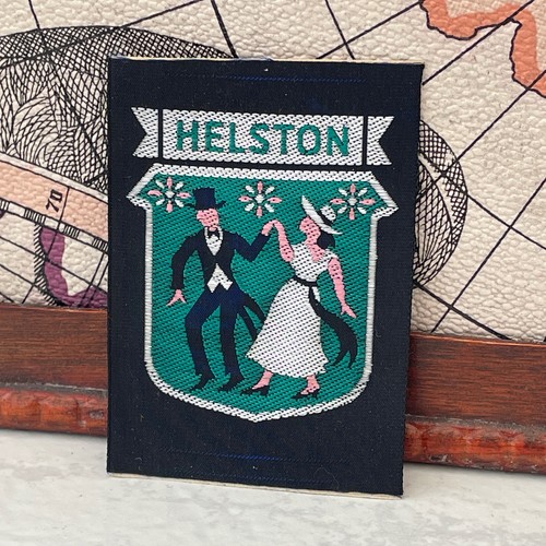 Vintage patch helston furry - vintage,