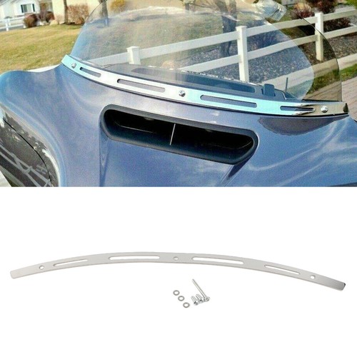 Slotted chrome batwing fairing - chrome,