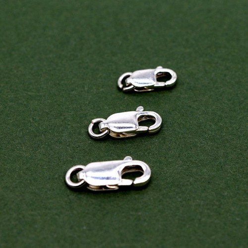 Sterling silver lobster - silver,