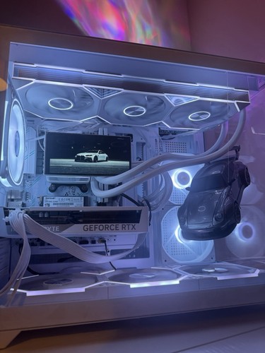 Premium white custom gaming - white, pc