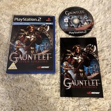Gauntlet Seven Sorrows PS2 PlayStation 2 Video Game Original UK Release w Manual
