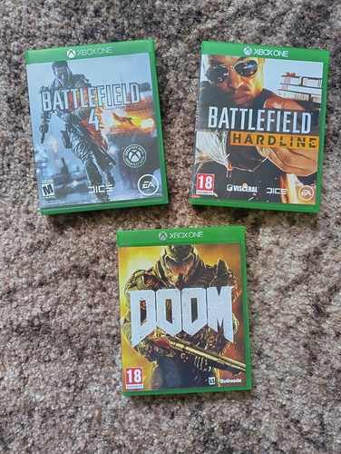 Xbox one game bundle with - -,