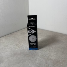 Dunlop 40 Pro Tour TT Balls - Pk3 new boxed table tennis balls white professiona