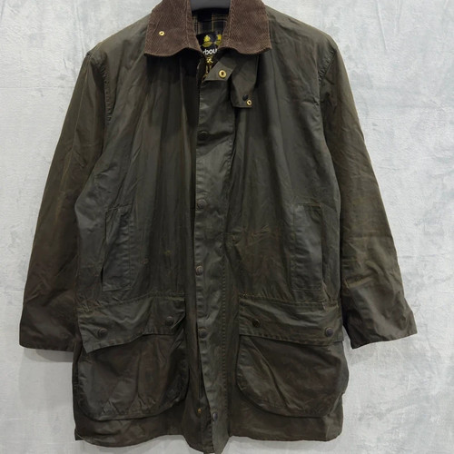 Barbour a200 border wax jacket - border,