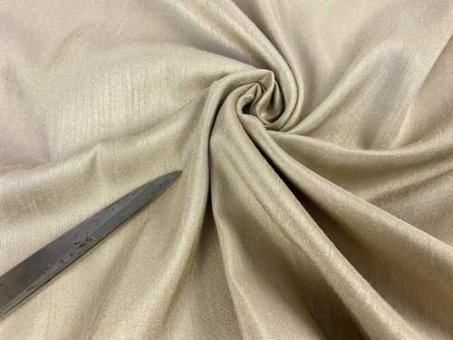 Faux silk dupion fabric - faux,
