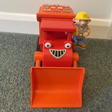 Vintage IQ Builders Bob The Builder Talk n Learn Muck Digger - fully working