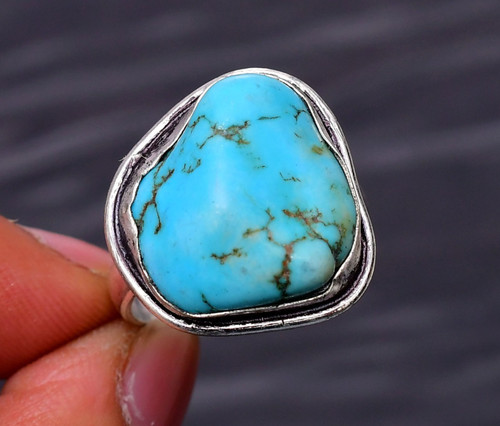 Turquoise gemstone 925 - :,