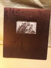 Large Brown Slip In Photo Album  Holds 500 6 x 4'' Photos ( Make Your Mark MYX )