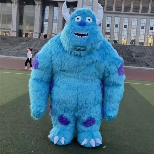 Fluffy big blue - fluffy, monster