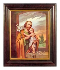 SAINT JOSEPH AND BABY JESUS