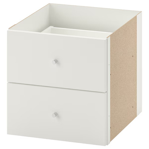 Ikea kallax drawer insert - 2-drawer,