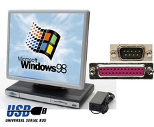 Computer incl. Monitor with