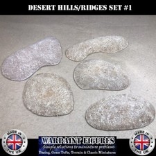 Wargaming Terrain Hills Set