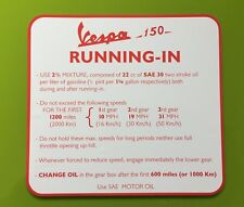 VESPA DOUGLAS 150 RUNNING IN