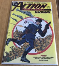 ACTION COMICS WEEKLY BLACKHAWK #621 OCTOBER11 1988 & BAGGED