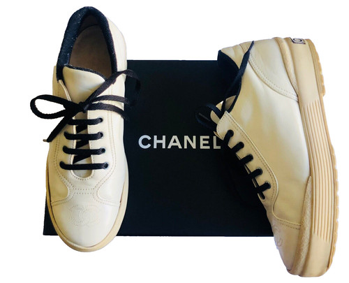 Chanel trainers uk4 24cm - 38,