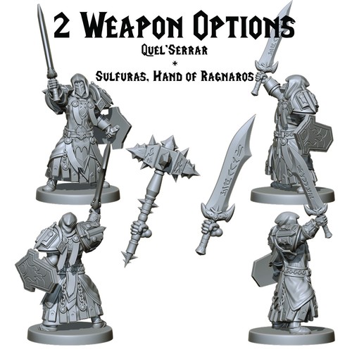 Judgement paladin miniature - paladin,