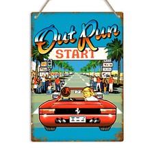 OUT RUN Retro Gaming Vintage
