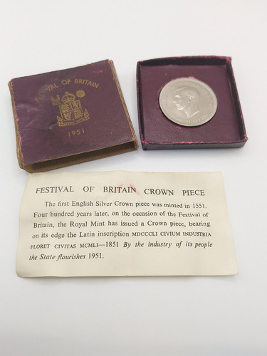 1951 festival britain crown - 1951,