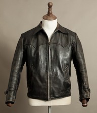 Vintage 1950s French Leather
