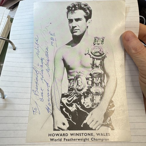 Howard winstone welsh world - winstone,