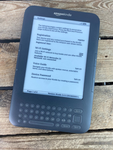 Amazon kindle keyboard - amazon, ebook