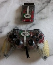 Mad Catz Wireless Original Microsoft PS2 Transparent Controller & Dongle (B7)
